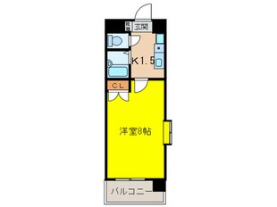 セントラルコ－ト八田の物件間取画像